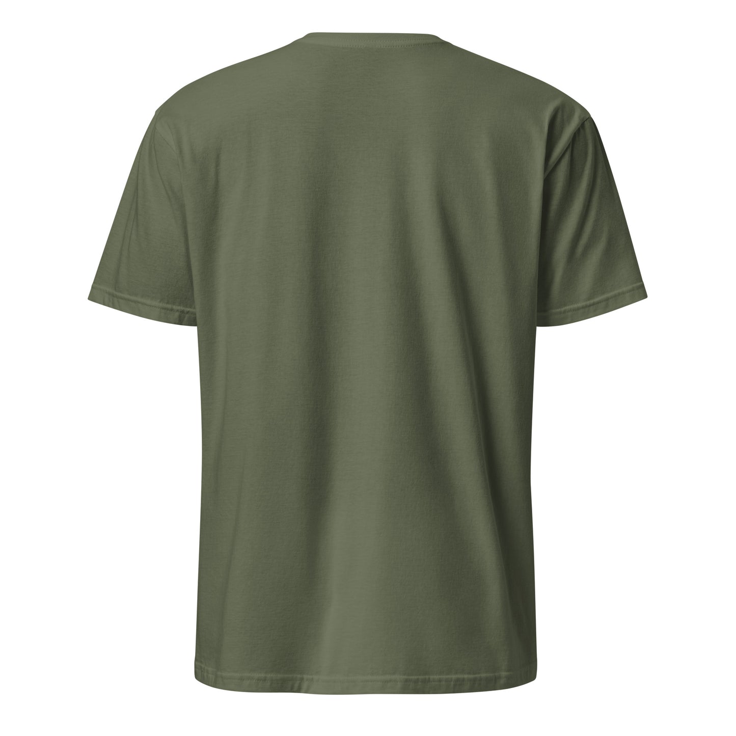 Proud Veteran Military Green T-Shirt, Back