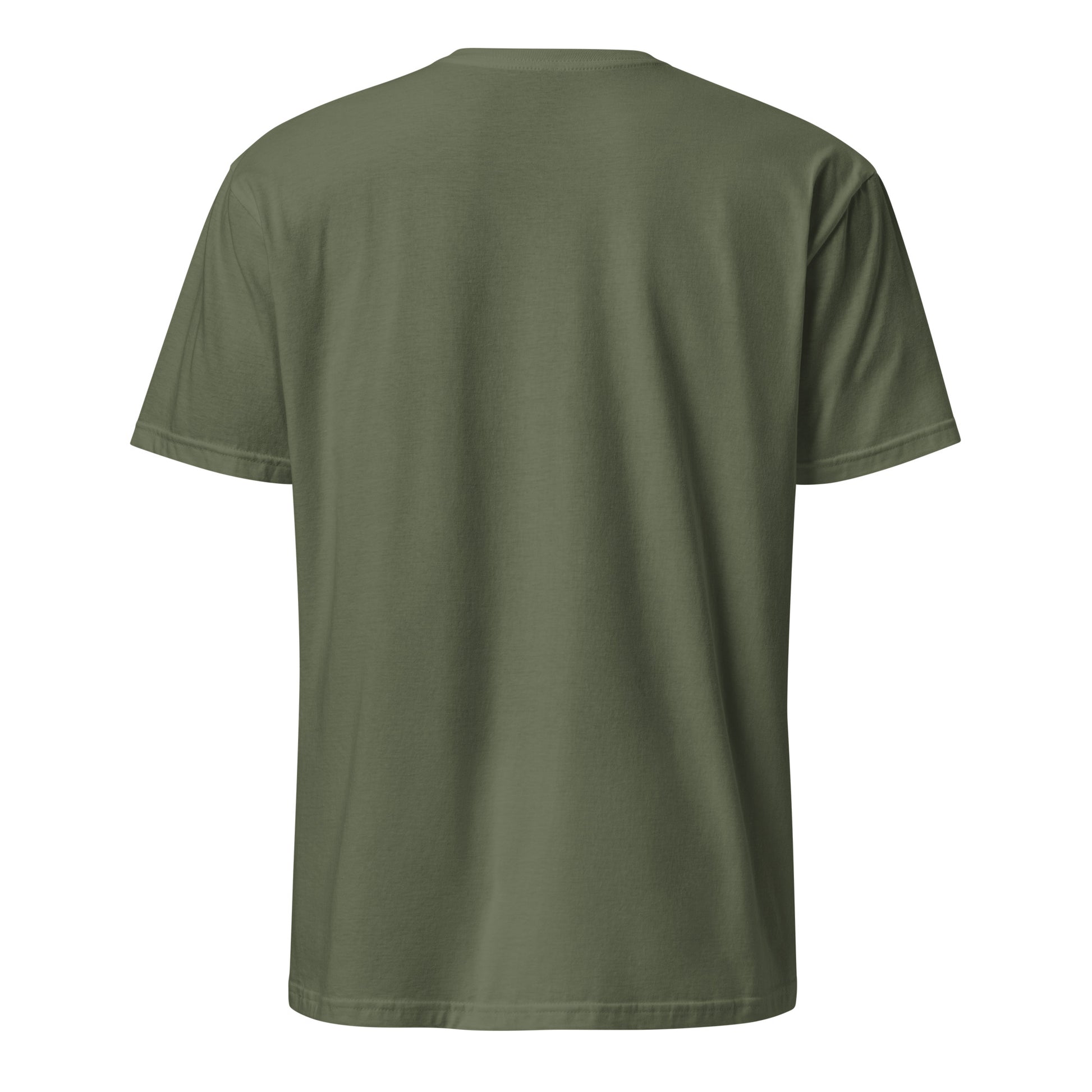 Proud Veteran Military Green T-Shirt, Back